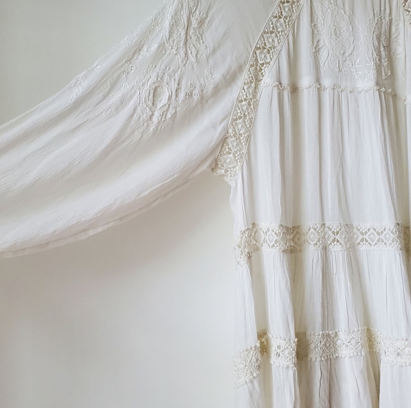 Free People flowy tiered dress - Picture 4 of 4